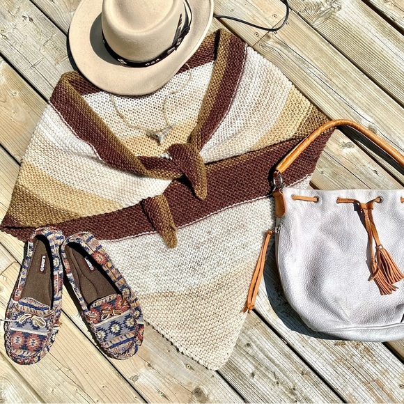 RARE Artisan drift wood pendant boho RUSTIC necklace adjustable w gold ribbon - Picture 5 of 15